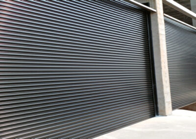 Porta automatizada de enrolar